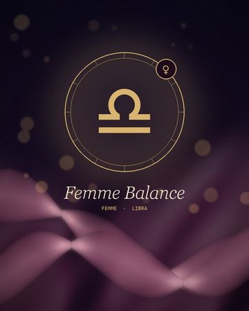 Profil intime : femme Balance